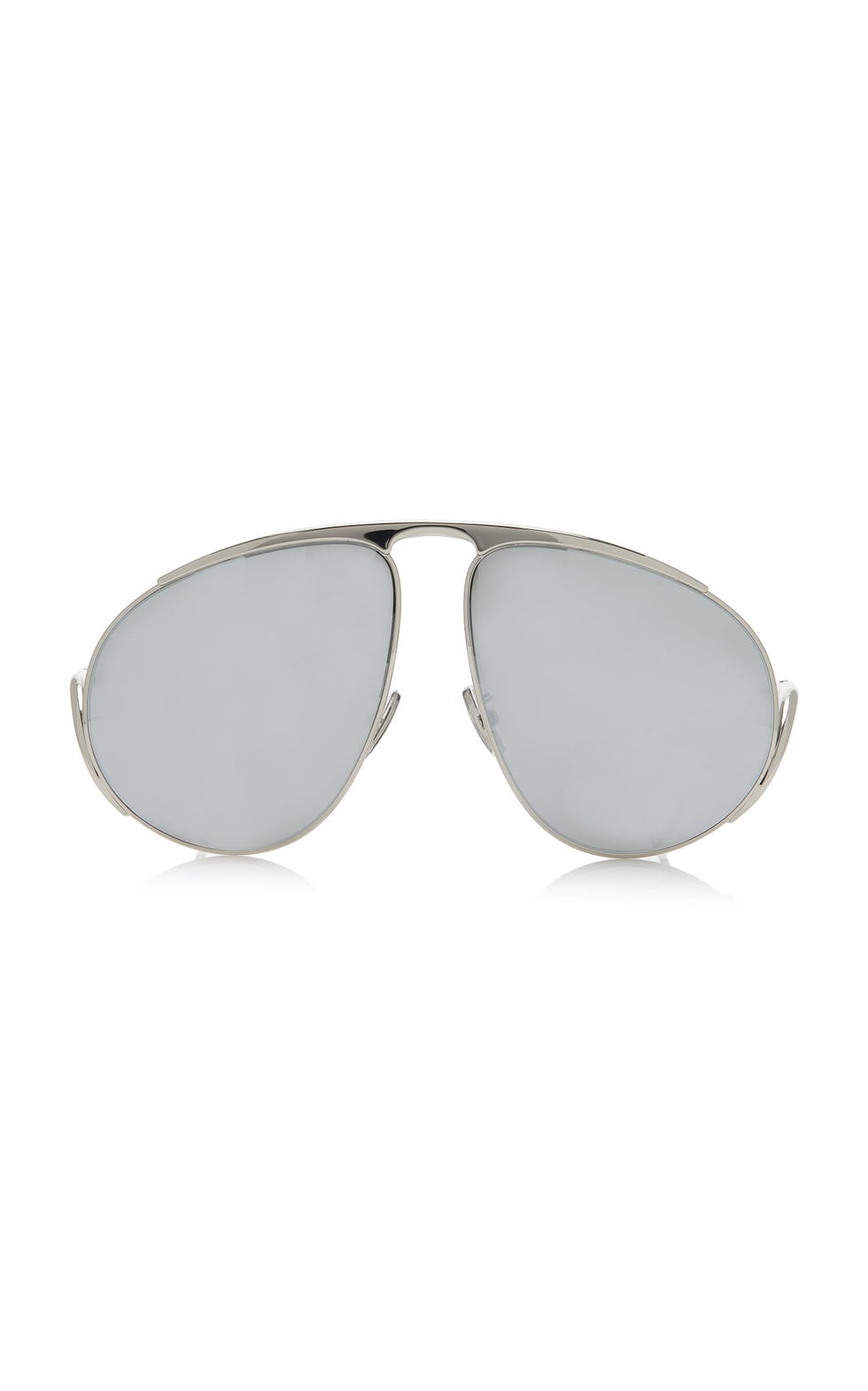 Hillock Aviator-Frame Metal Sunglasses