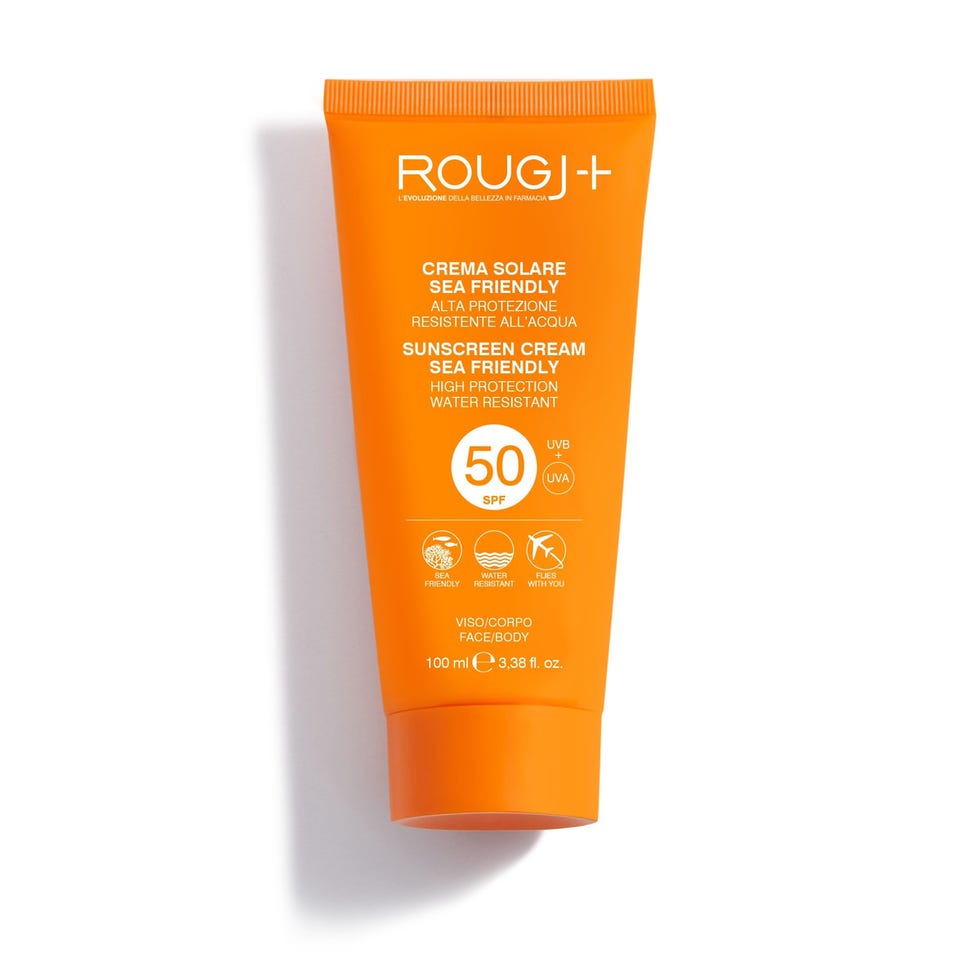 La crema solare SPF 50 di Rougj