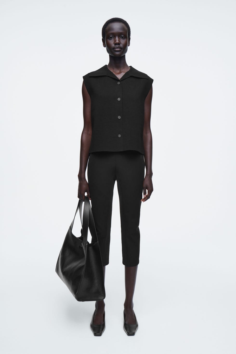 Slim Capri Trousers 