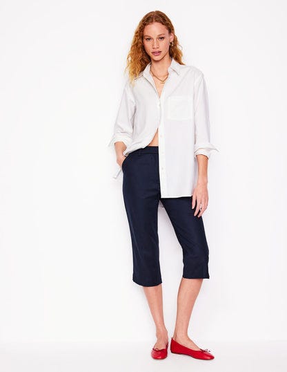 Capri Trousers Navy