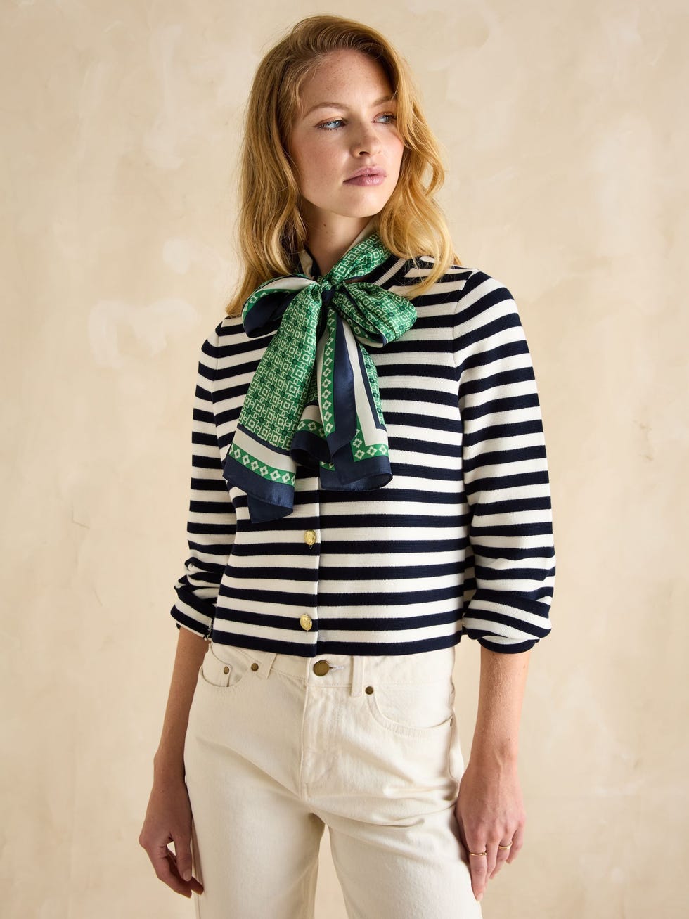 Windsor Long 100% Silk Scarf by Joules
