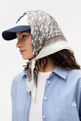 UO Silky Ornate Headscarf by Urban Outfitters