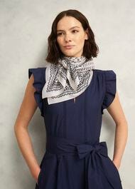 Bria Silk Scarf by Hobbs