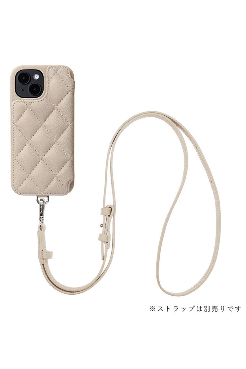 【シンプル上品】フォンホルダー スマホショルダー 大人気 iPhone以外】ミニフラワーのキーリングハンガー(ブラック) | Pay ID