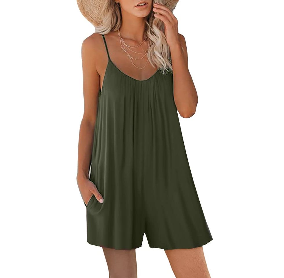 Sleeveless Romper Cover-Up