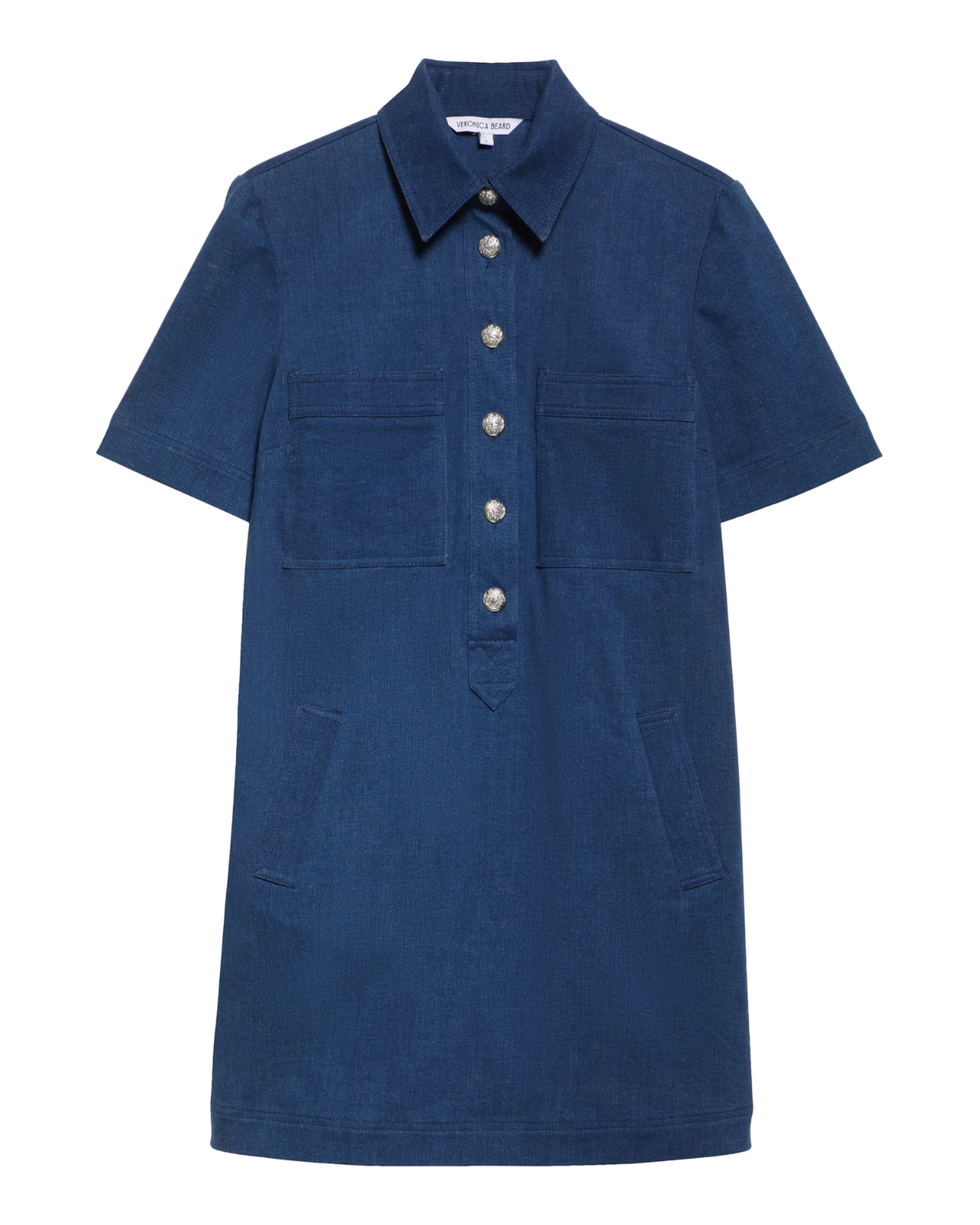 Koulis Denim Shirtdress