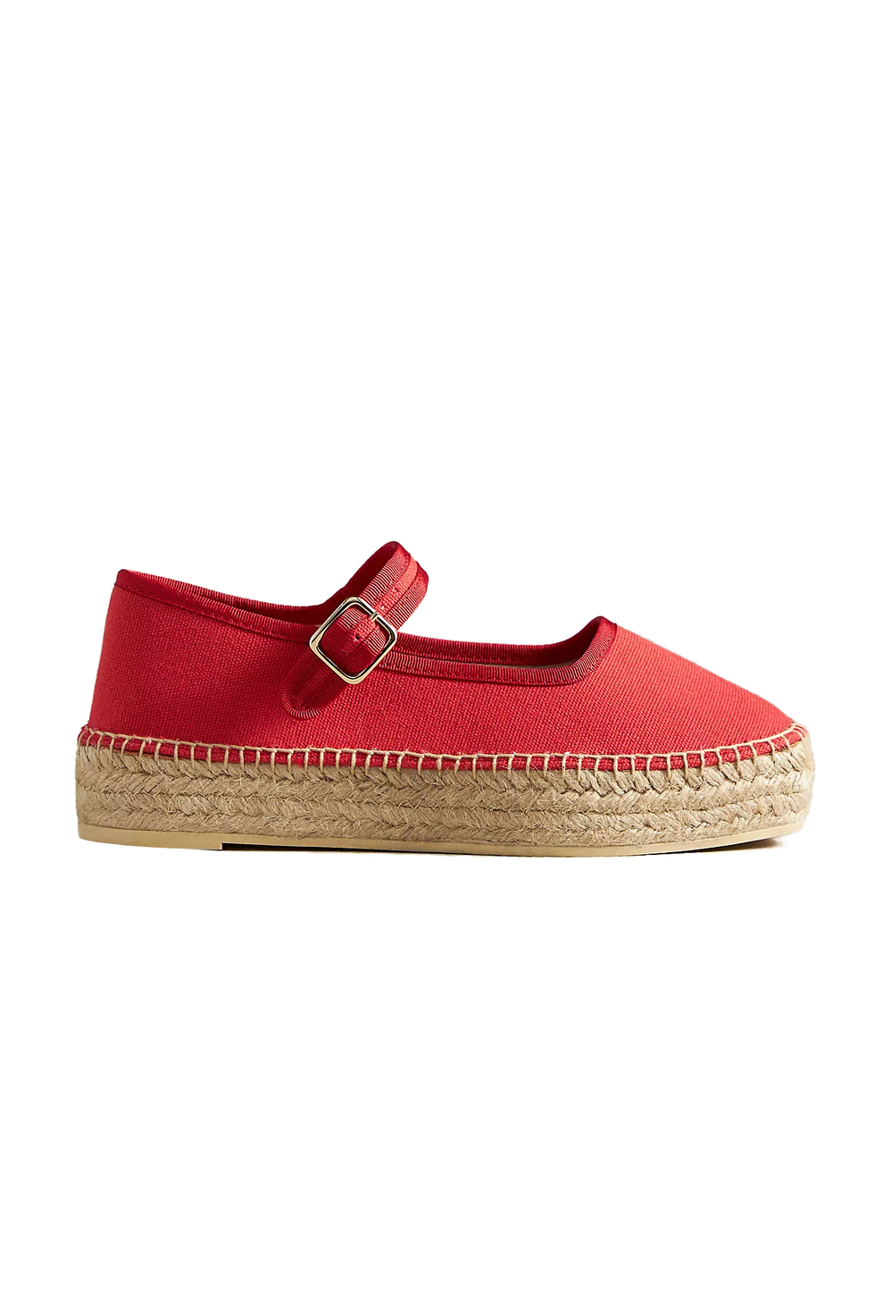 Mary Jane Espadrille Flat