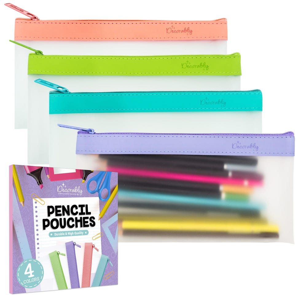 Plastic Pencil Pouch
