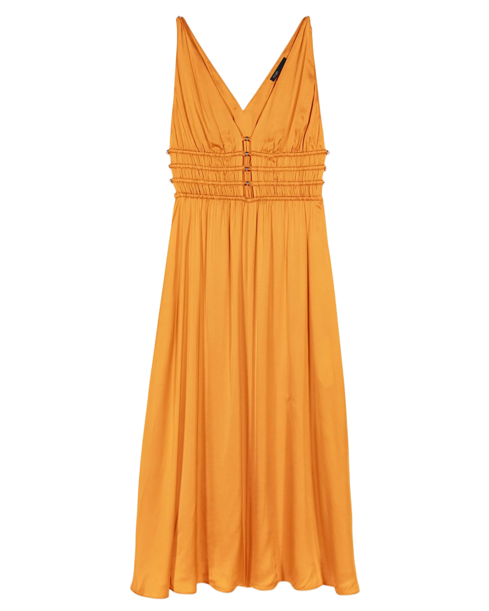 Satin-Look Maxi Dress