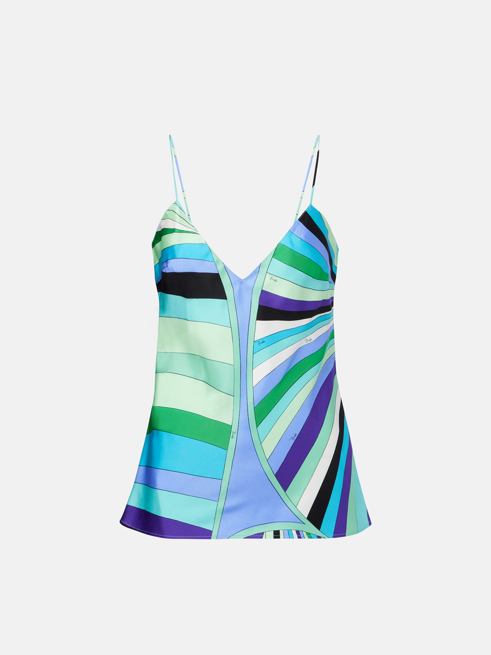 Pucci Iride silk satin camisole
