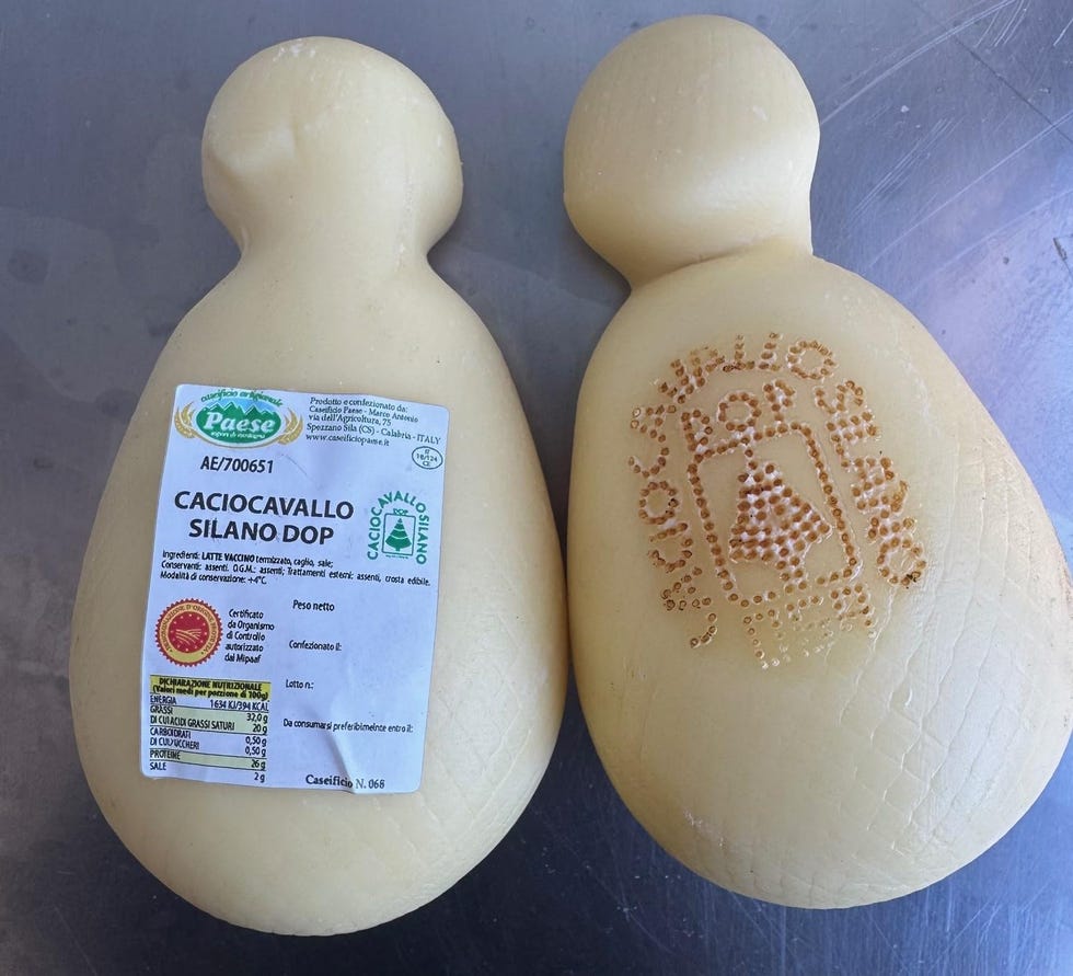 Caciocavallo silano DOP 