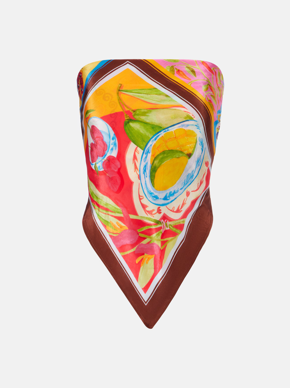 Farm Rio summer picnic printed top