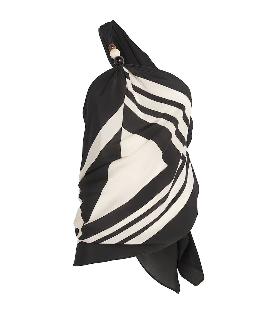 Sir silk wrap Pietra top