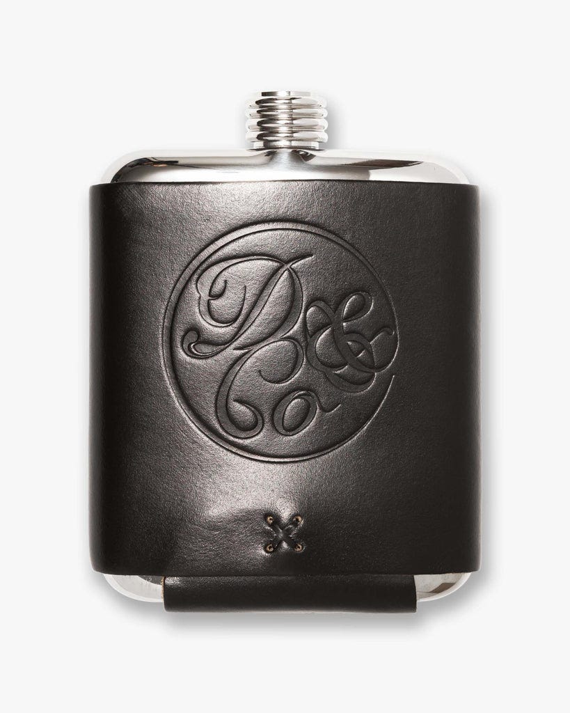 Leather-Wrapped Flask