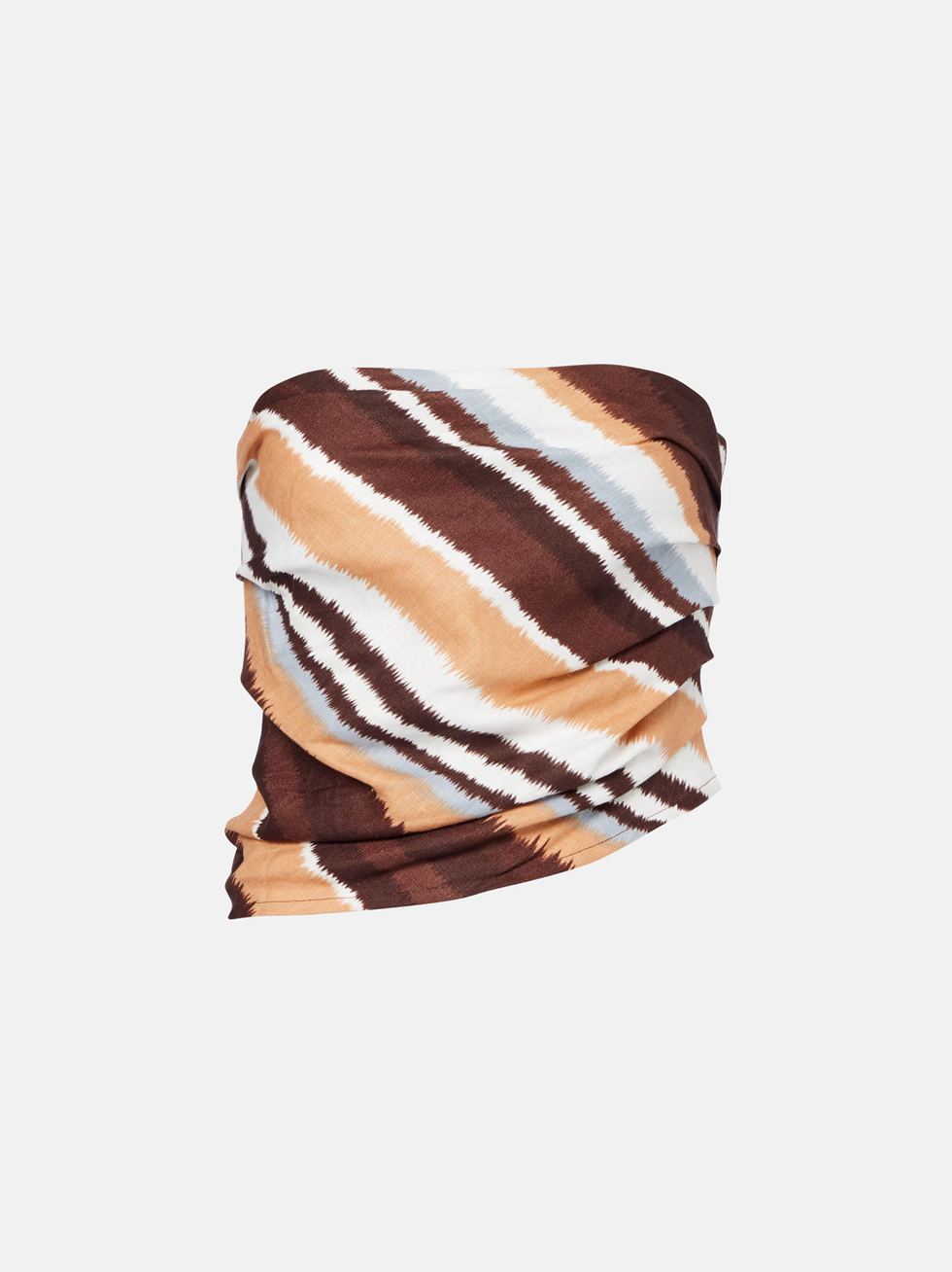 Faithfull Setubai striped linen top