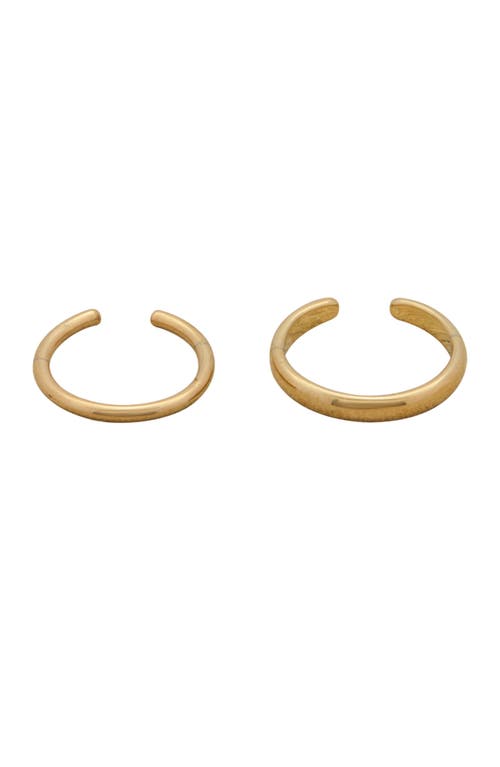 Set of 2 Adjustable Toe Rings
