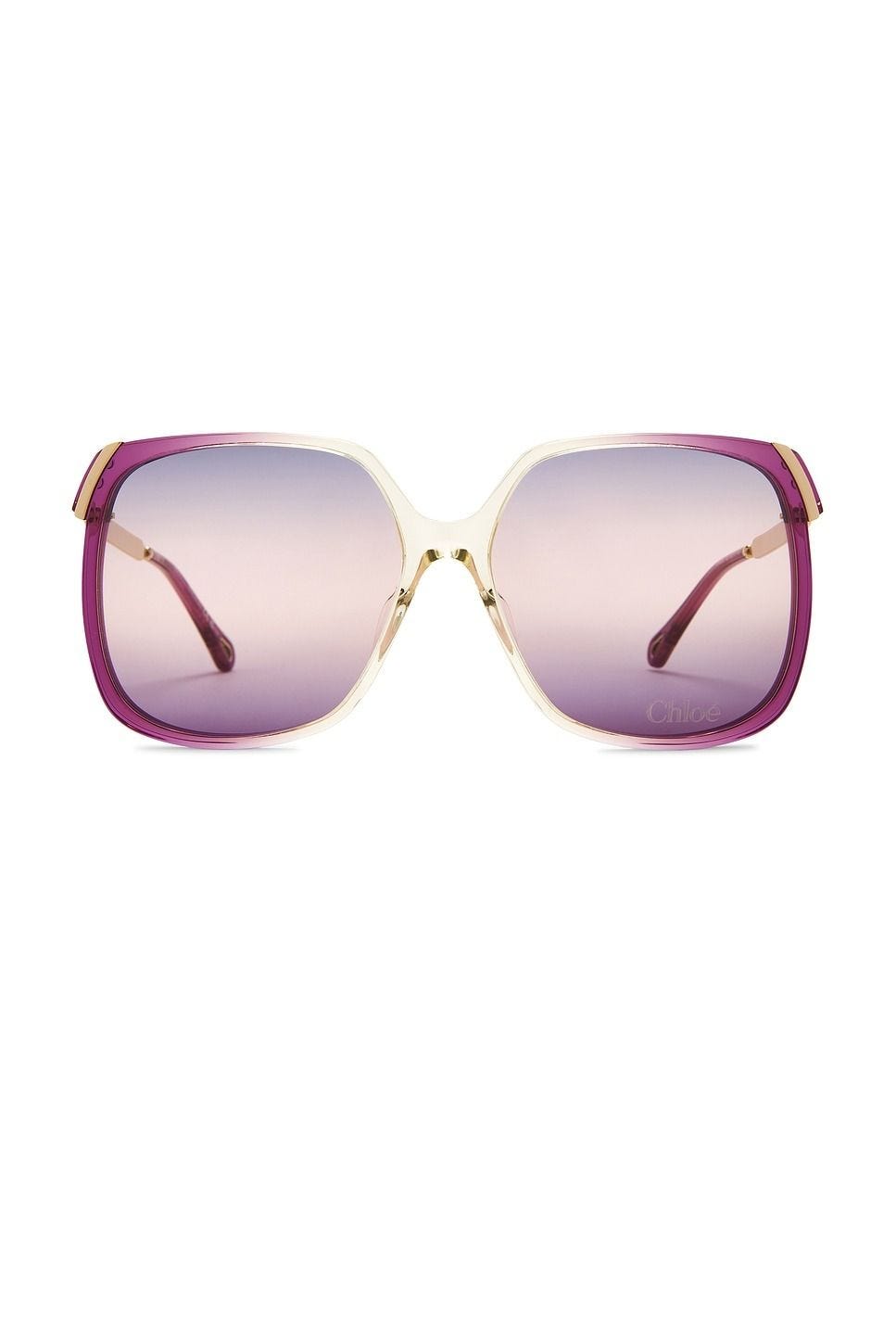 Quadratische Sonnenbrille