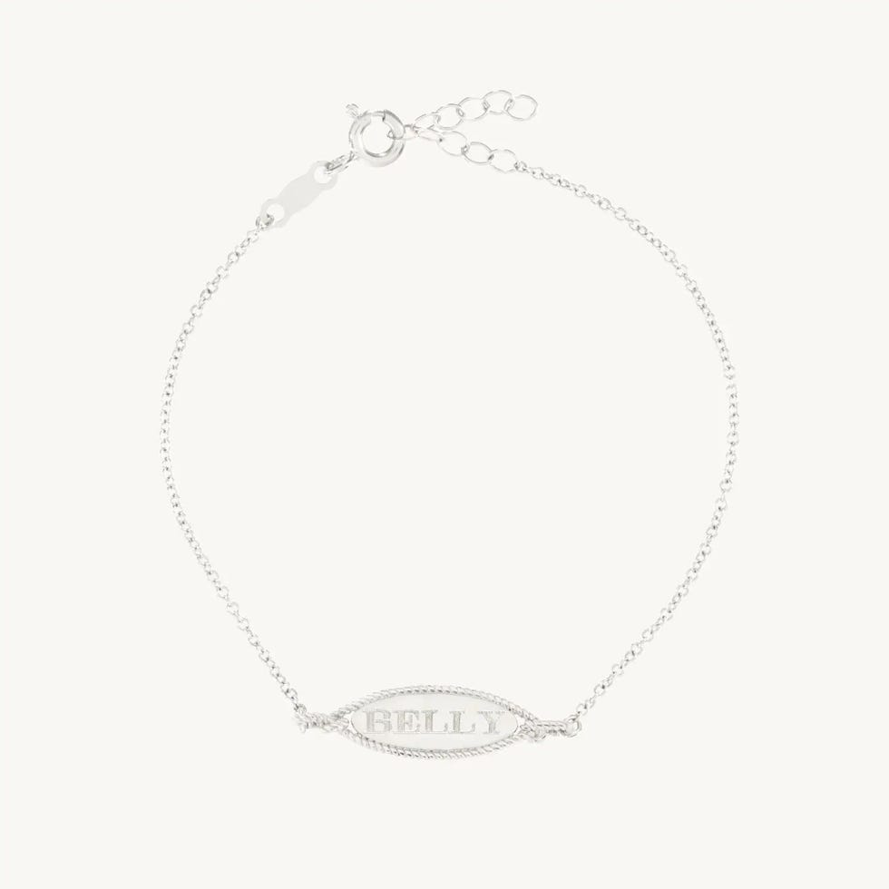 Love Knot Silver Signet Bracelet