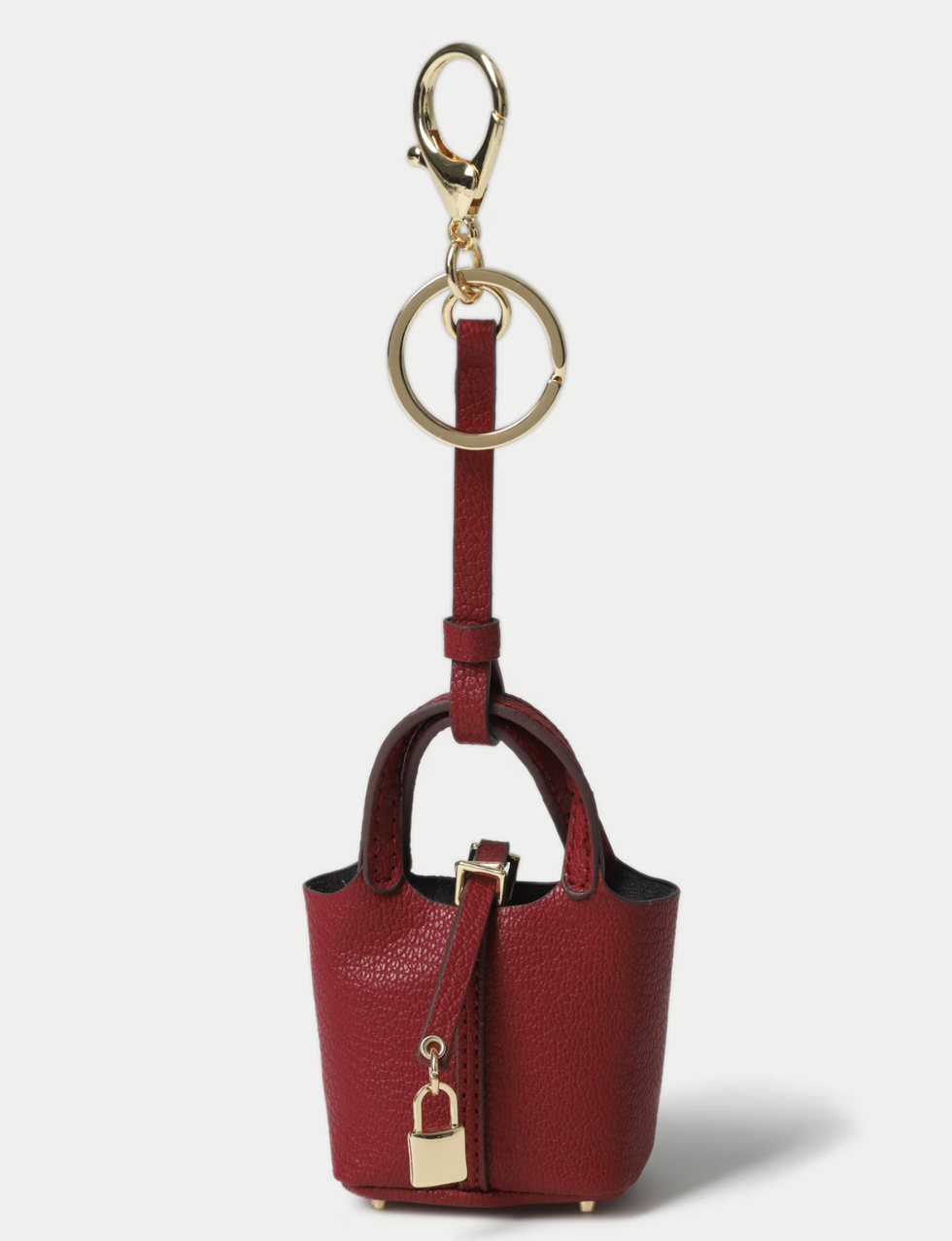 Mini Tote Style Bag Charm Keyring