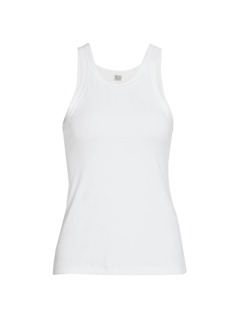Regata feminina canelada curvada - preta - tamanho XXS