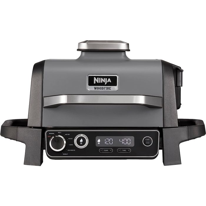 Woodfire Electric BBQ Grill & Smoker with Stand & Cover 