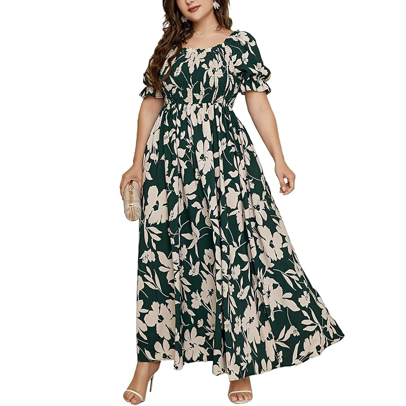 Boho Floral Maxi Dress