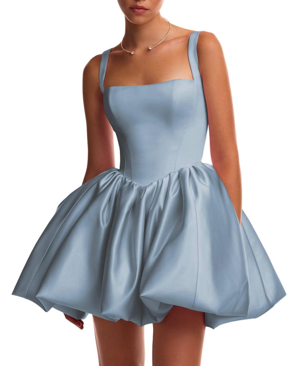 Bubble Satin Dress