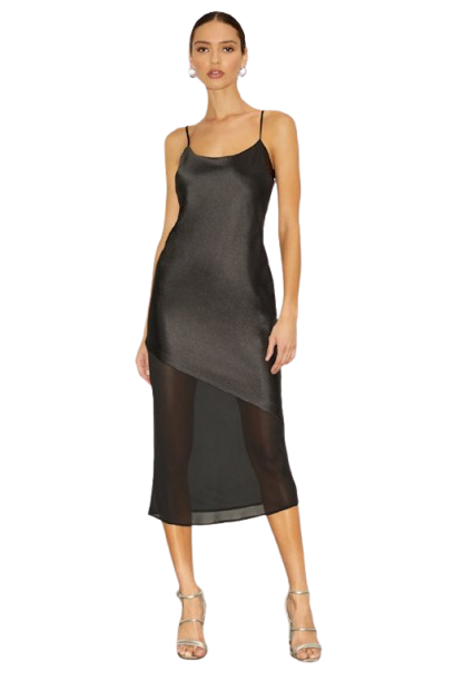 Drew Scoop Neck Midi Dress
