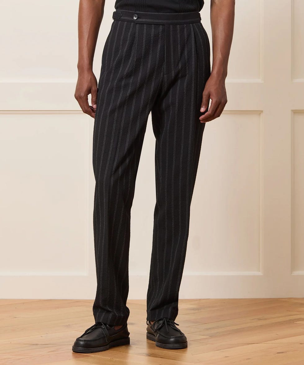 Calça Seersucker Italiana