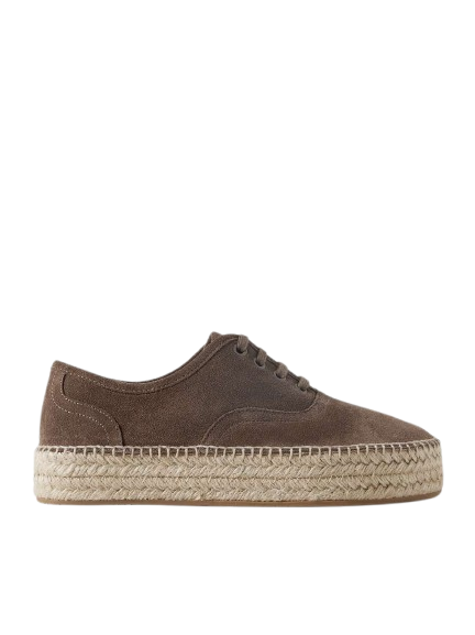 Suède Espadrille Platform Sneaker