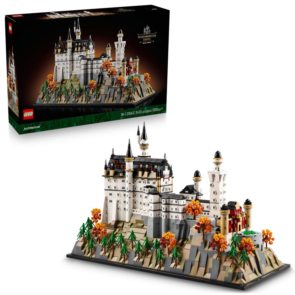 Architecture Neuschwanstein Castle Building Set