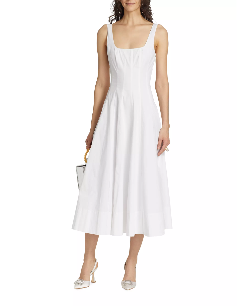 Wells A-Line Midi-Dress