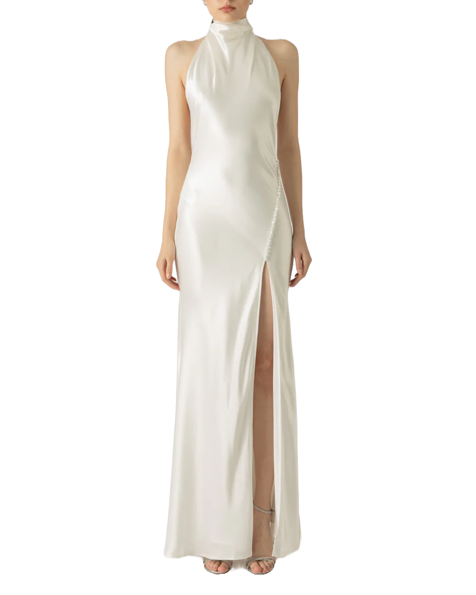 Penelope Satin Maxi Dress