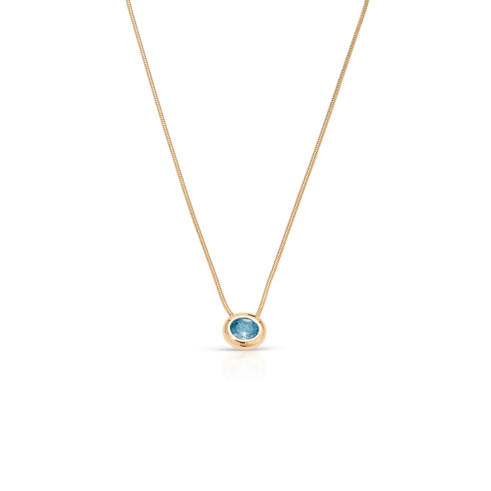 Cubic Zirconia Pendant Necklace