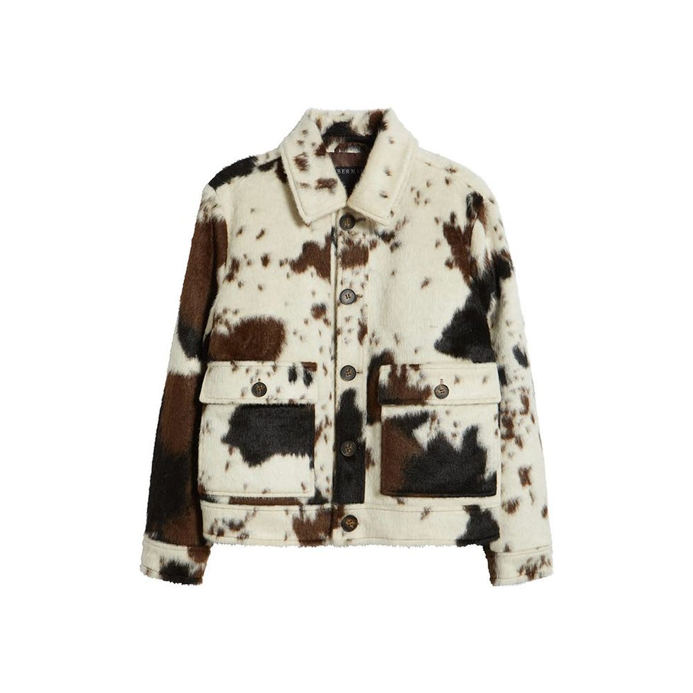 Dakota Cow Print Jacket