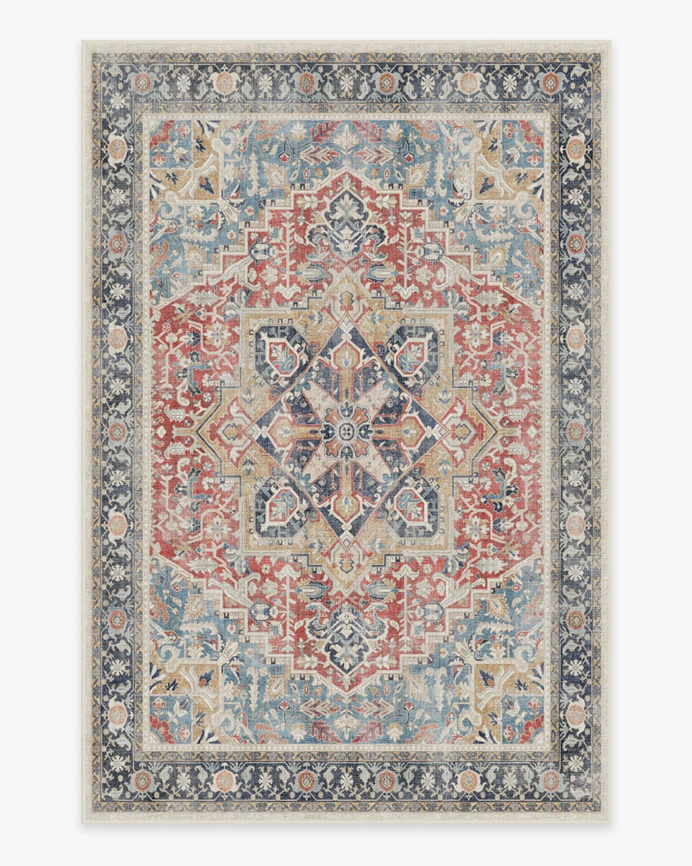 Kamran Cayenne Red Rug
