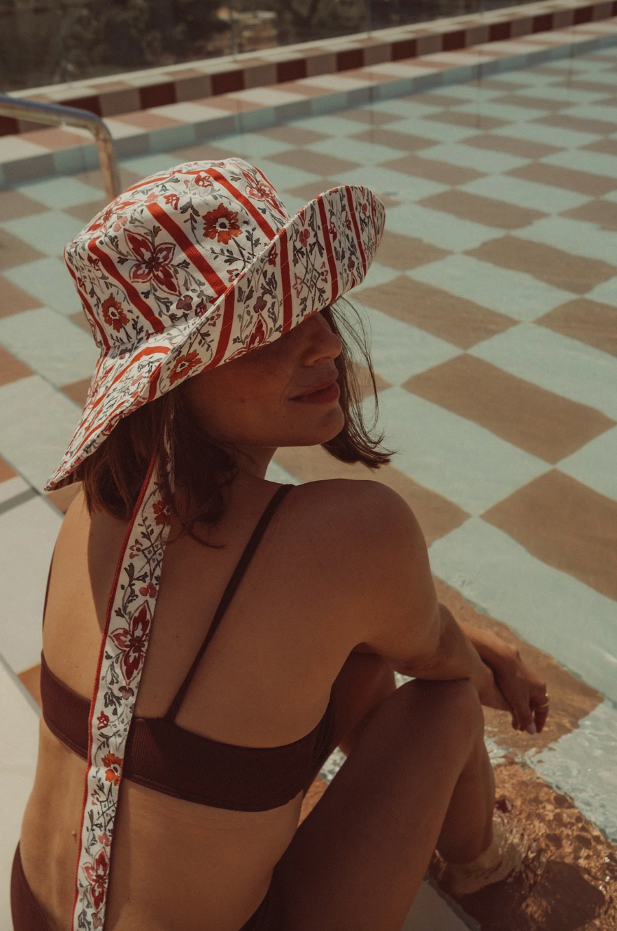 Sombrero bucket estampado