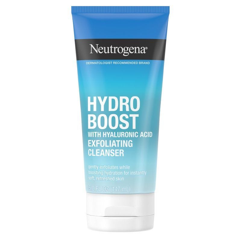 Detergente esfoliante Hydro Boost