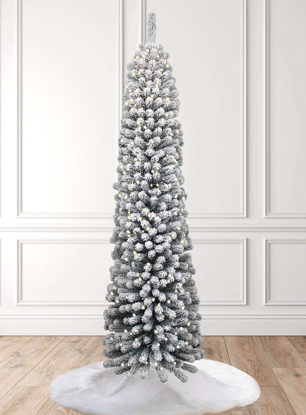 Prince Flock Pencil Artificial Christmas Tree