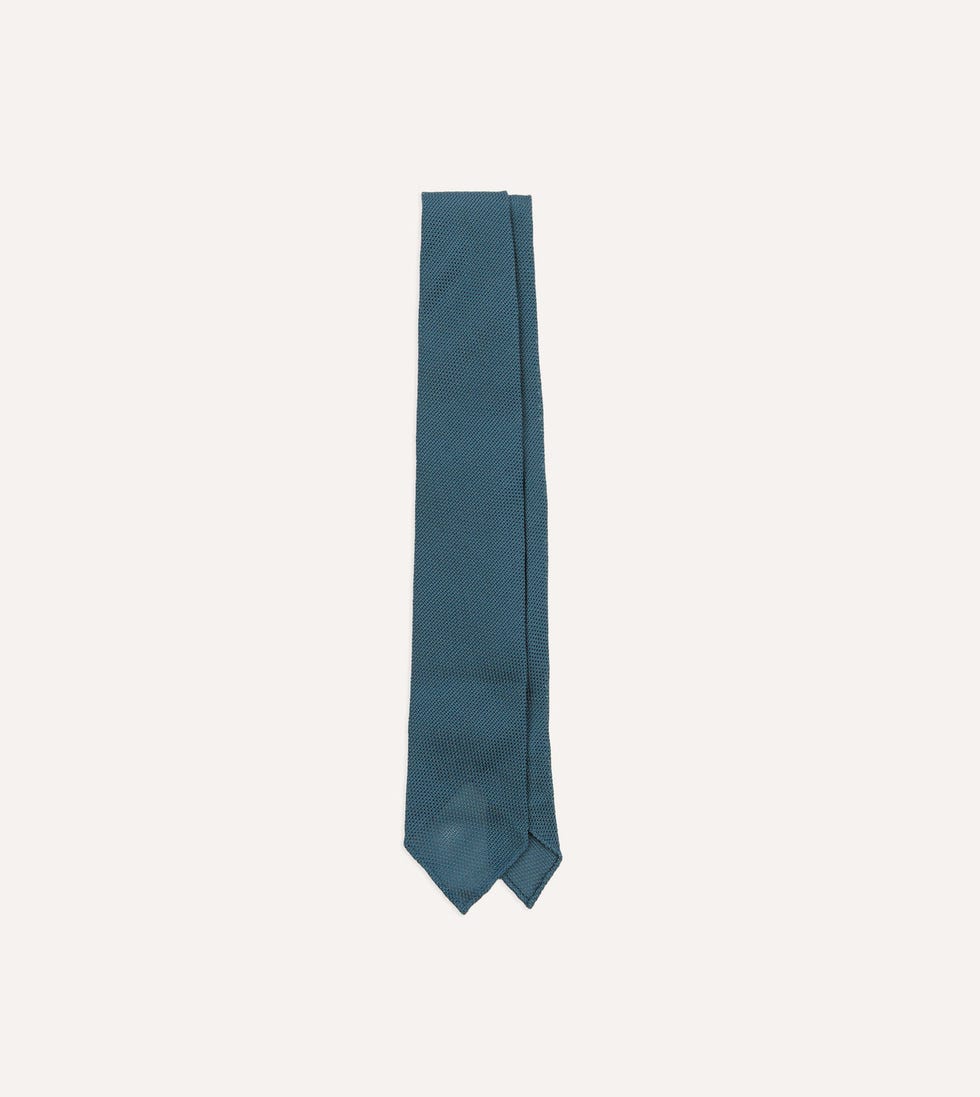 Fine Woven Grenadine Silk Tie