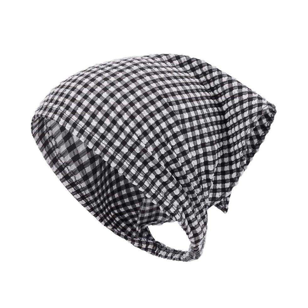 Sofia Gingham Headscarf