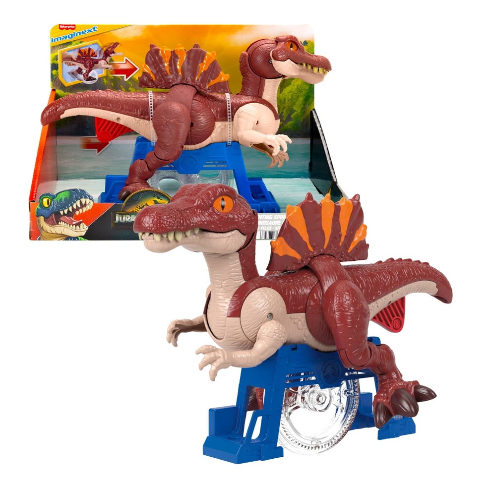 Jurassic World Rebirth Sprinting Spinosaurus Dinosaur Toy 