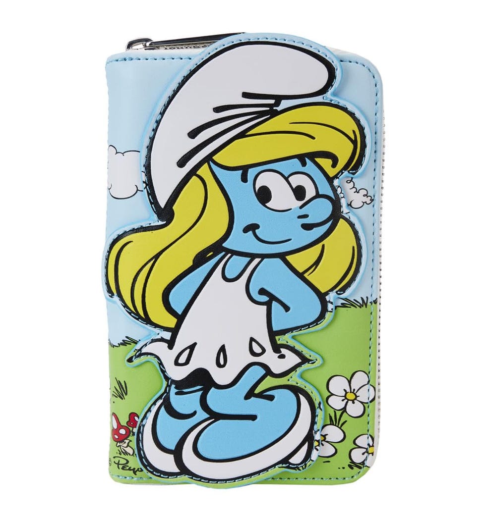 Smurfette Zip Around Wallet