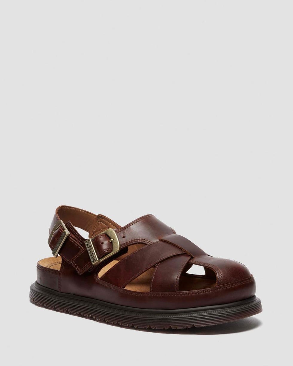 Sandalias San Fisherman de piel