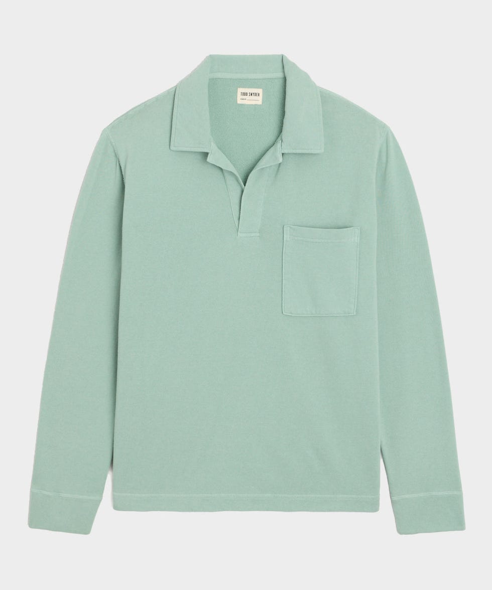 Relaxed Lightweight Terry Cloth Montauk Polo