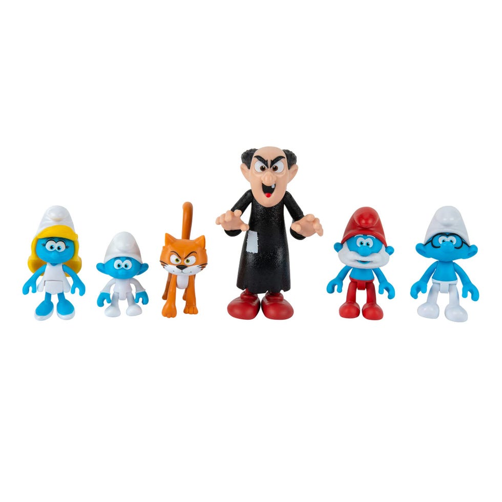 Gargamel vs Smurfs 6-Figure Multipack