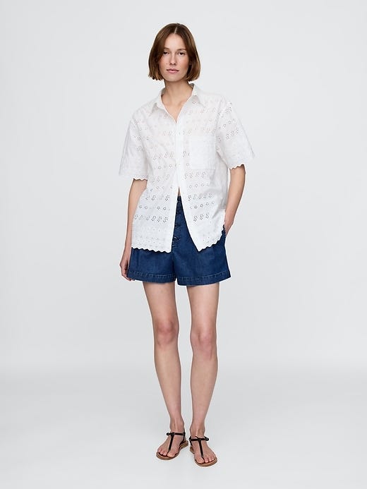 Eyelet Shirt