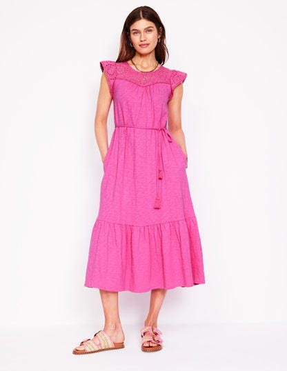 Juliet Broderie Midi Dress