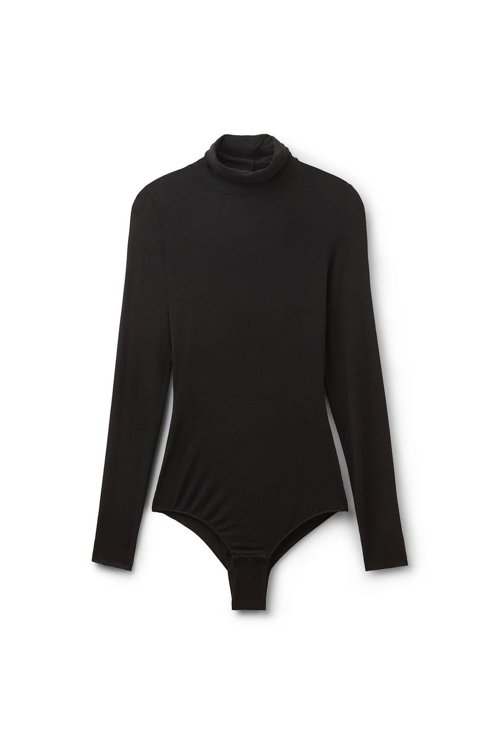 Body ultraligero de cuello alto de cachemira modal