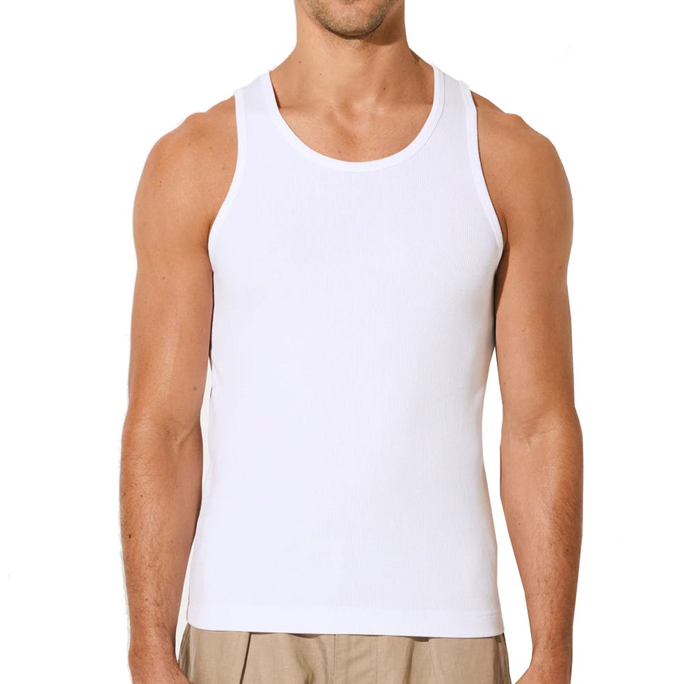 Lyocell Blend Ribbed Tank